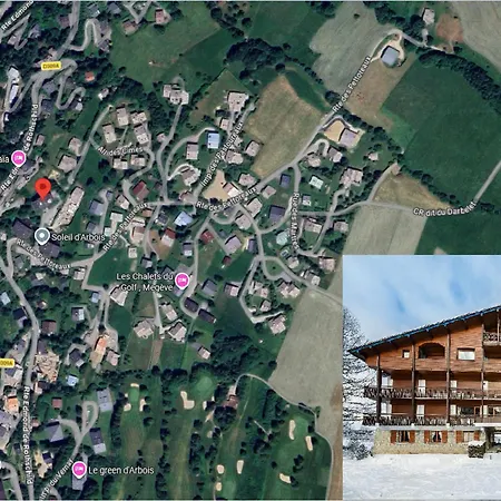 Au Mont D'arbois Proche Pistes, Parking Inclus - Fr-1-569-11 Daire Megève